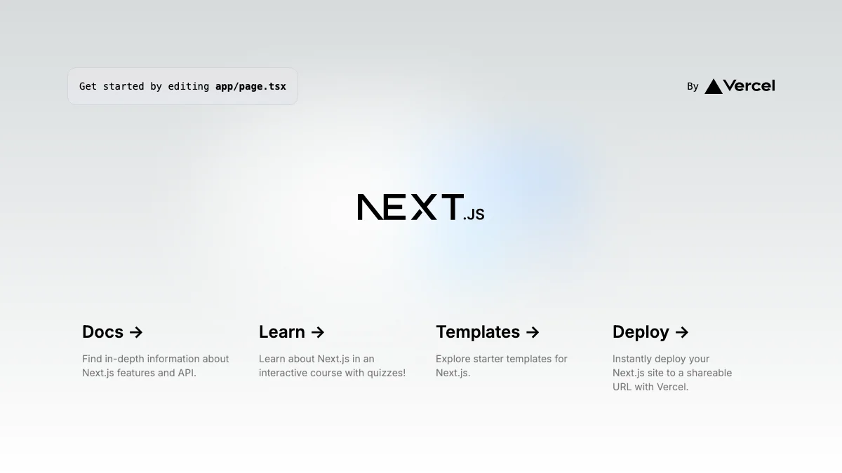 Screenshot of the Aeye theme homepage