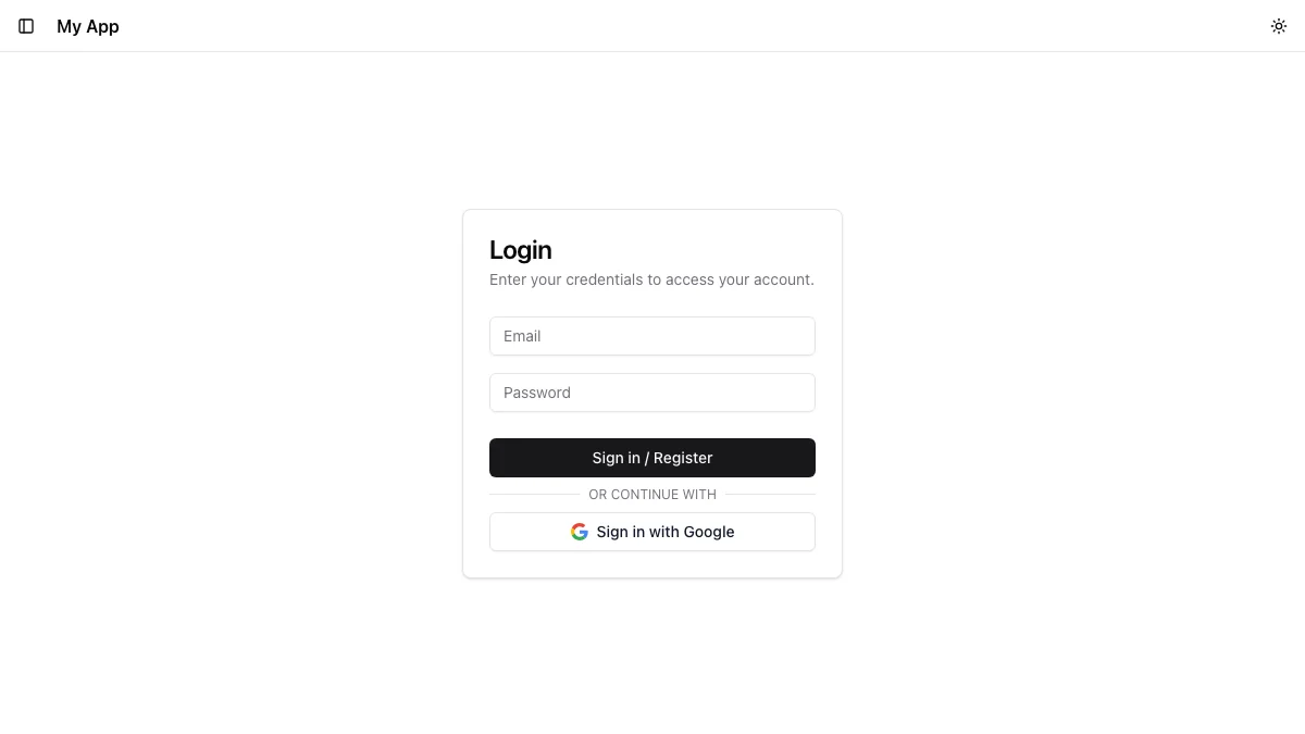 Screenshot of the Ai-Chatbot theme homepage