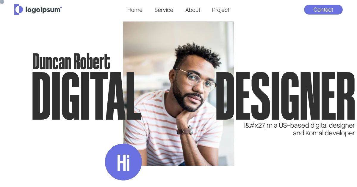 Screenshot of the Digiporto theme homepage